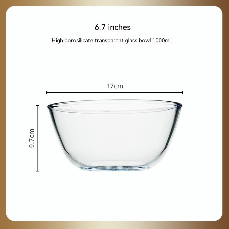 Japanese Large Glass Salad Bowl