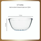 Japanese Large Glass Salad Bowl