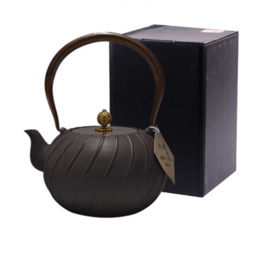 Japanese-style Cast Iron Teapot Set, Handmade Teapot