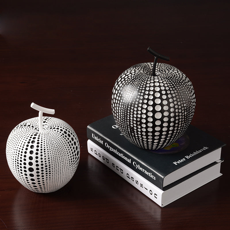 Nordic Modern Minimalist Resin Apple