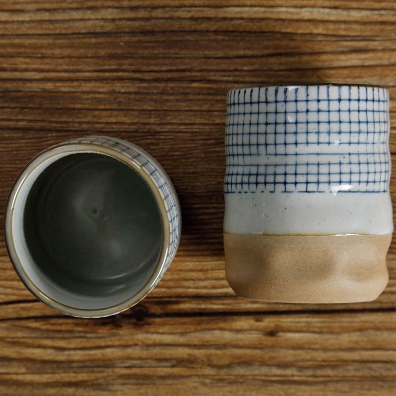 Ceramic Tea Cup with Hand-Painted Design (Japanese Style)