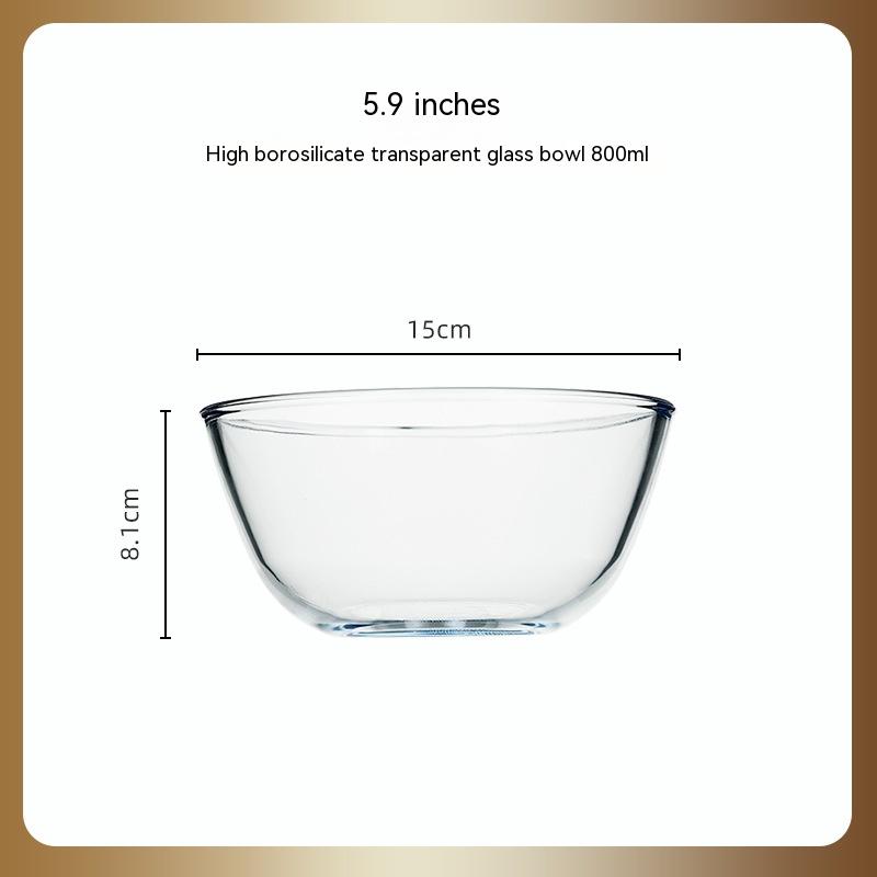 Japanese Large Glass Salad Bowl