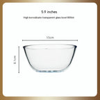 Japanese Large Glass Salad Bowl