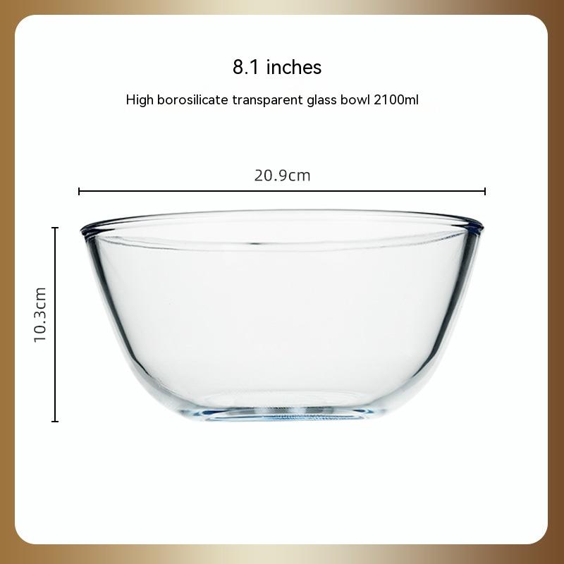 Japanese Large Glass Salad Bowl