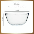 Japanese Large Glass Salad Bowl