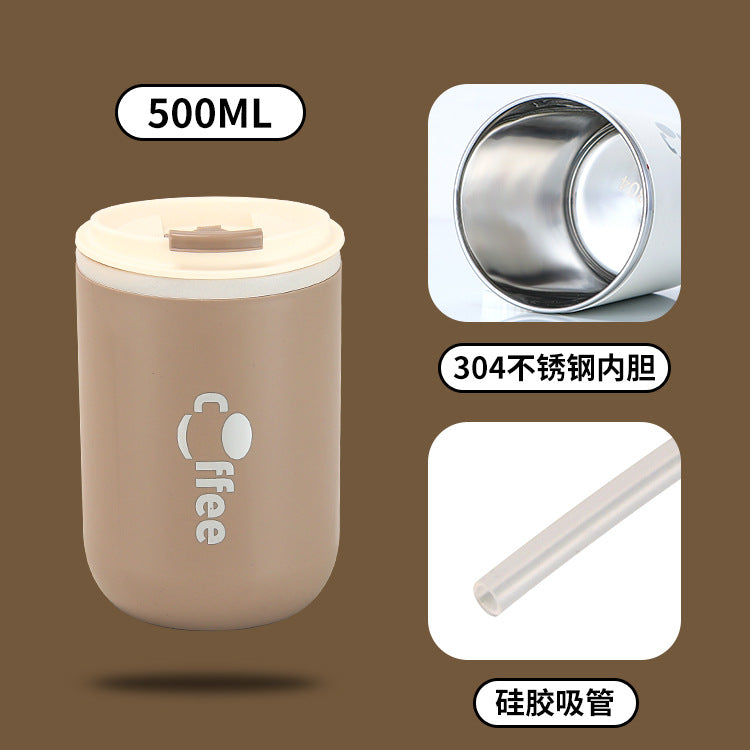 Double-Layer Insulated Stainless Steel Travel Mug