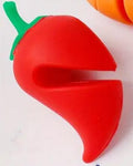 Creative Silicone Chili Carrot Chicken Leg Pot Cover