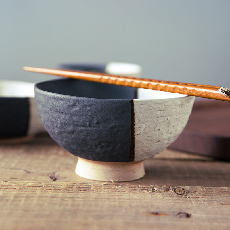 Japanese Style Frosted Ceramic Bowl for Dining