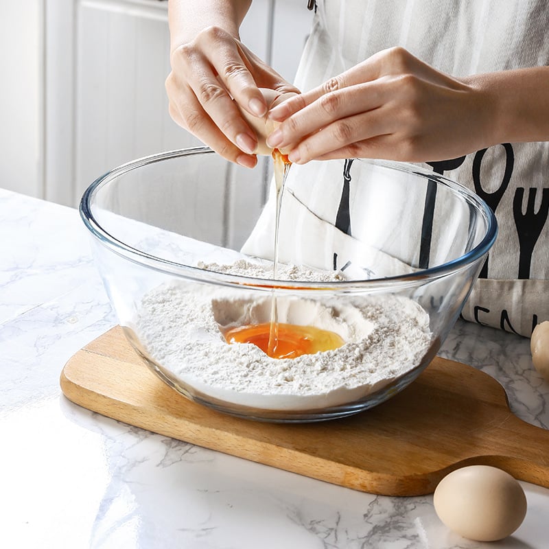 Japanese Large Glass Salad Bowl