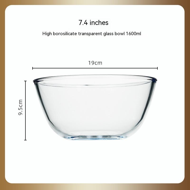 Japanese Large Glass Salad Bowl
