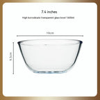 Japanese Large Glass Salad Bowl