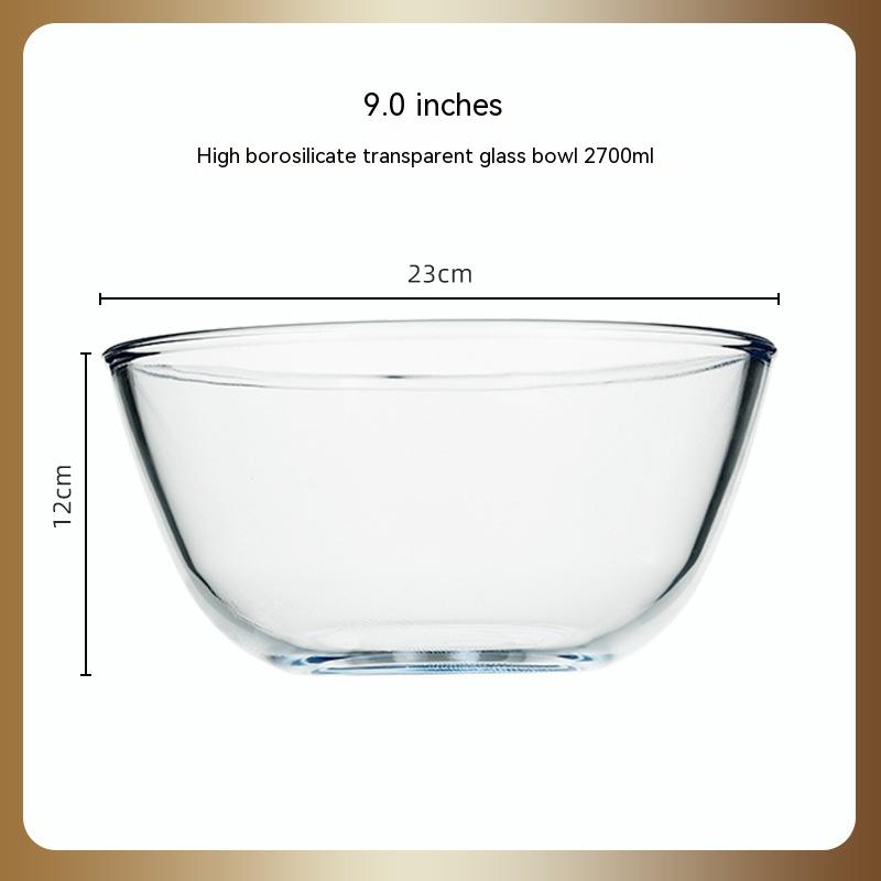 Japanese Large Glass Salad Bowl