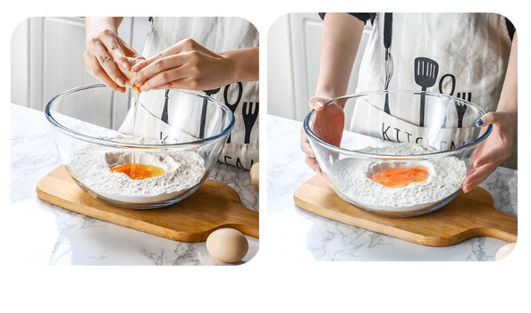 Japanese Large Glass Salad Bowl
