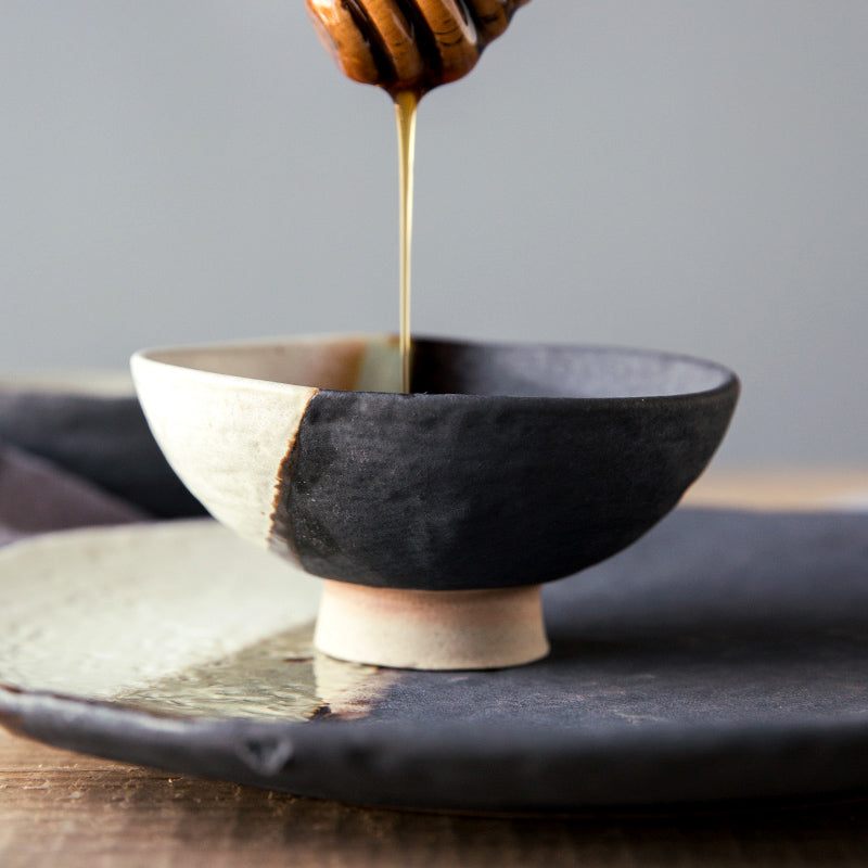 Japanese Style Frosted Ceramic Bowl for Dining