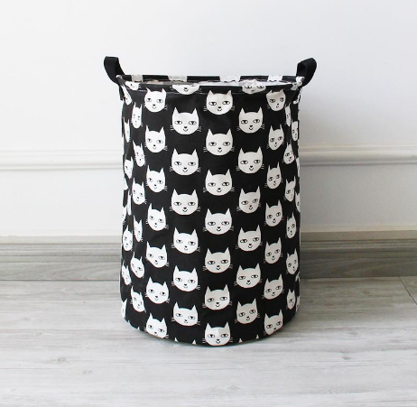 Foldable Storage Basket for Laundry