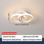 Nordic LED Ceiling Lights for Home, Bedroom & Corridor