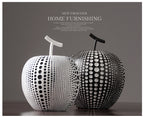 Nordic Modern Minimalist Resin Apple