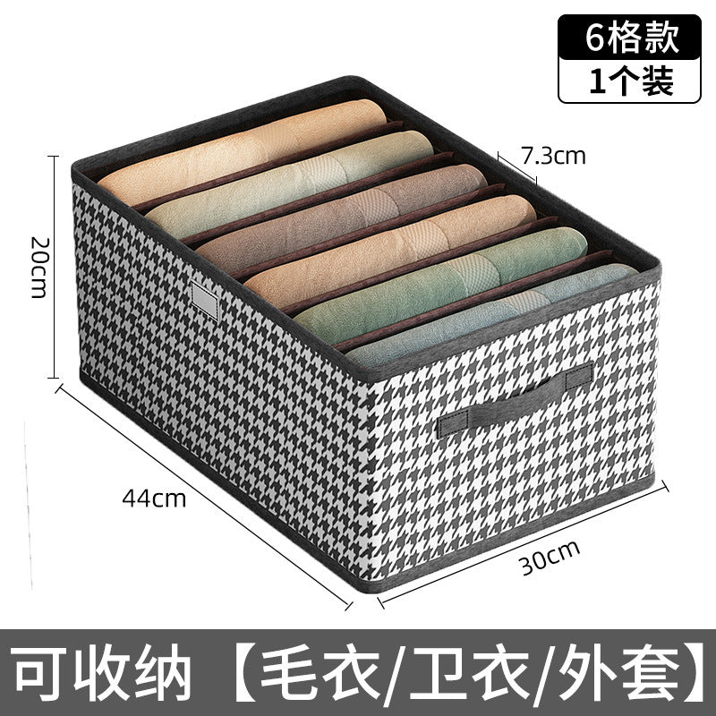 Foldable Drawer Storage Box for Clothes and Pants