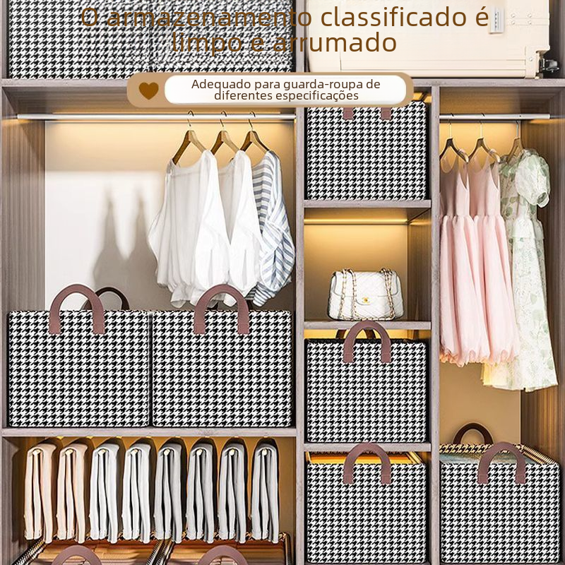 Foldable Drawer Storage Box for Clothes and Pants