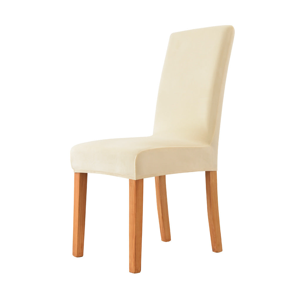 Cross-Border Velvet Stretch Chair Cover for Parsons Chair