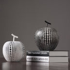 Nordic Modern Minimalist Resin Apple