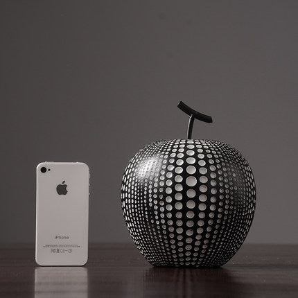 Nordic Modern Minimalist Resin Apple